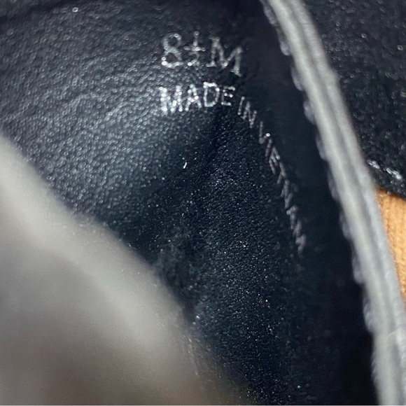 New! Paolo Trinity Black Crocodile Lace Up Bootie 8 1/2 M - Picture 11 of 14